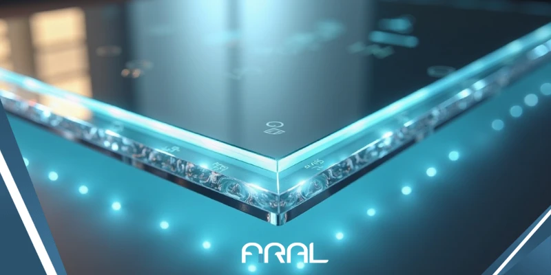 آینه هوشمند با نمایش حسگرهای مختلف، دوربین جلو و اتصالات وای‌فای و بلوتوث.